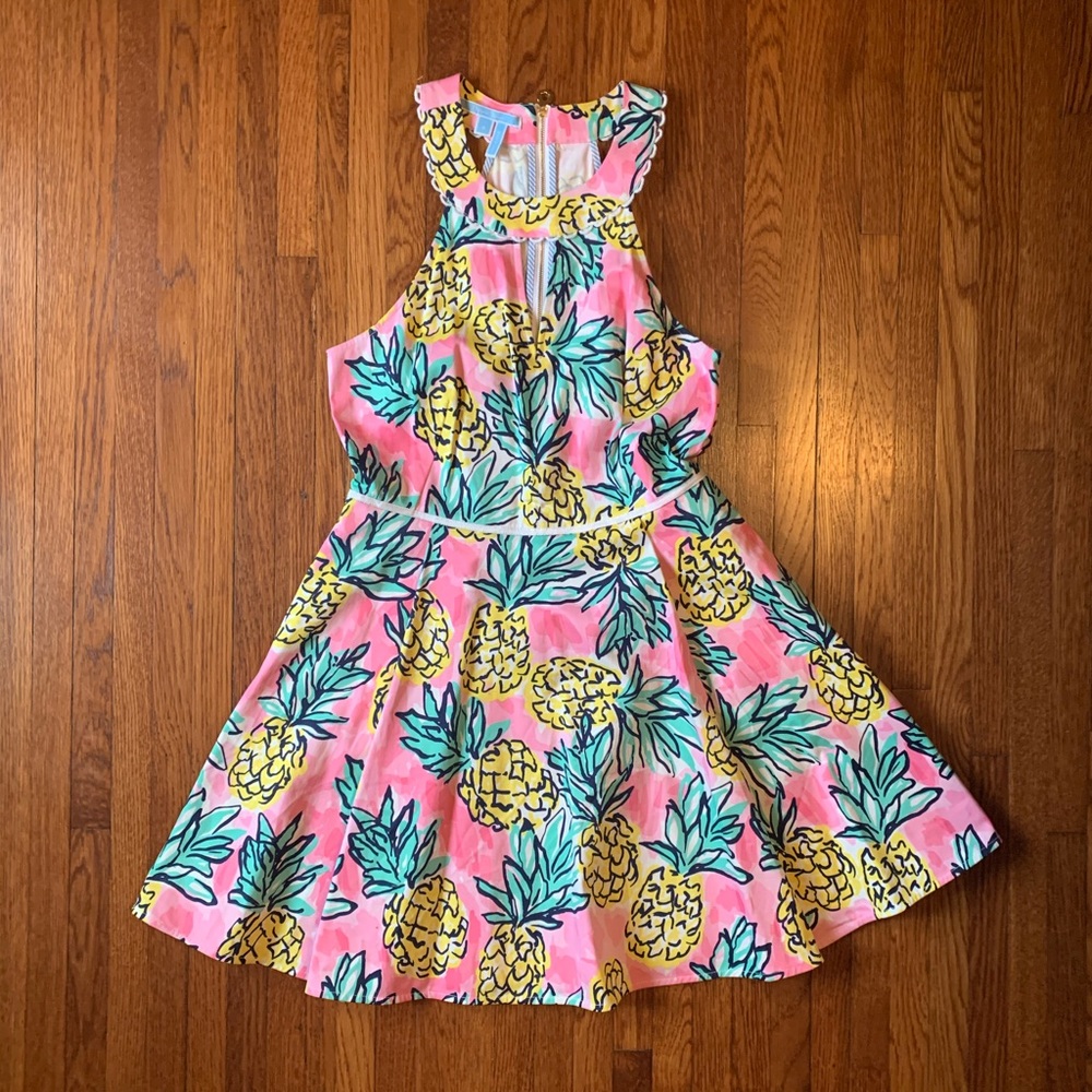 Draper James pineapple dress